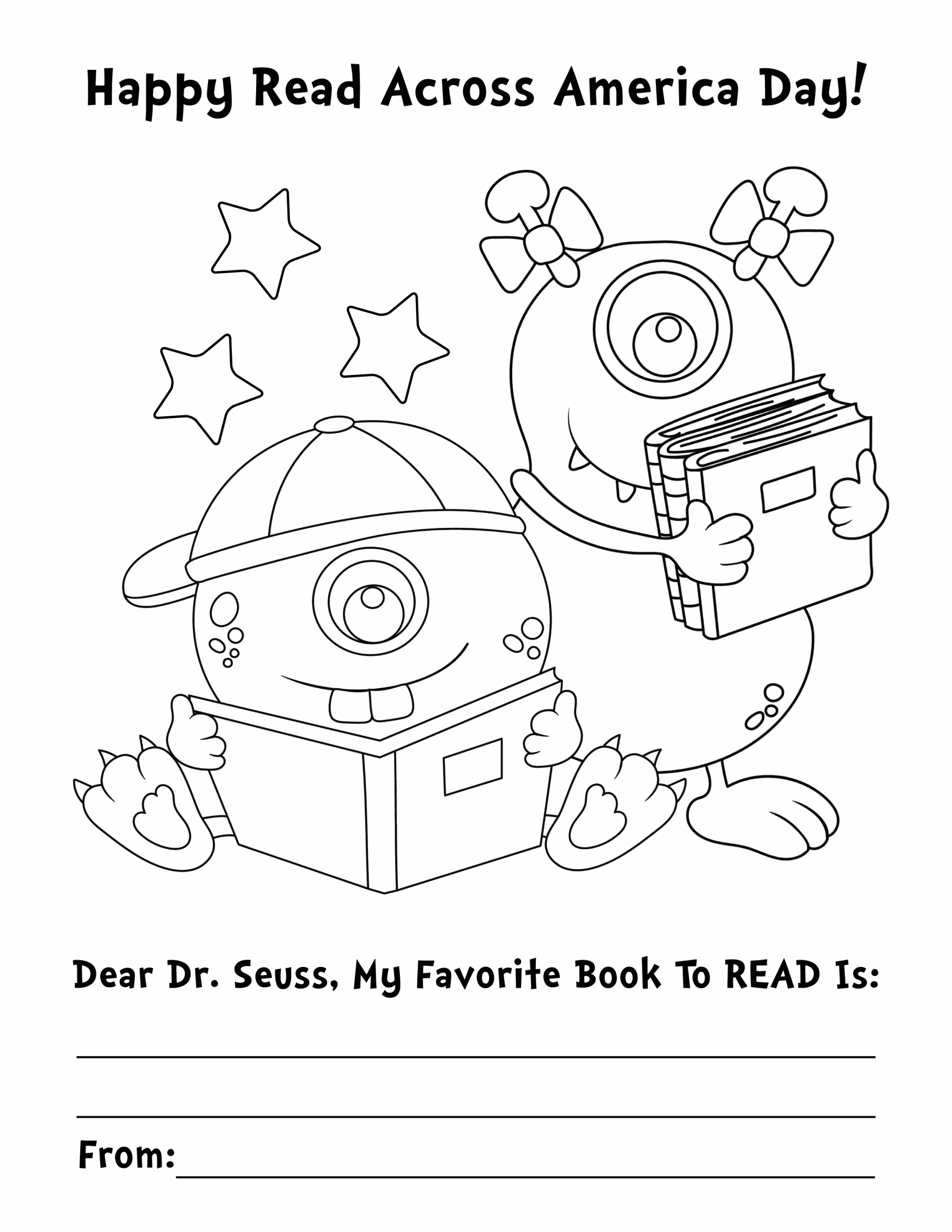 printable read across america activities