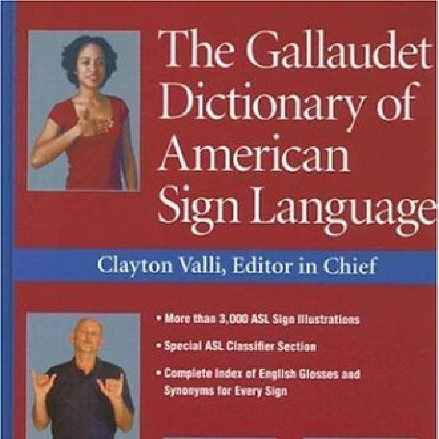 READ Gallaudet Dictionary Of American Sign Language pdf DocDroid