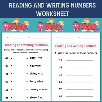 writing numbers worksheet