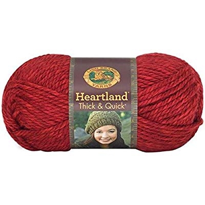 REDWOOD YARN HEARTLAND T Q Lion Brand SnR Star
