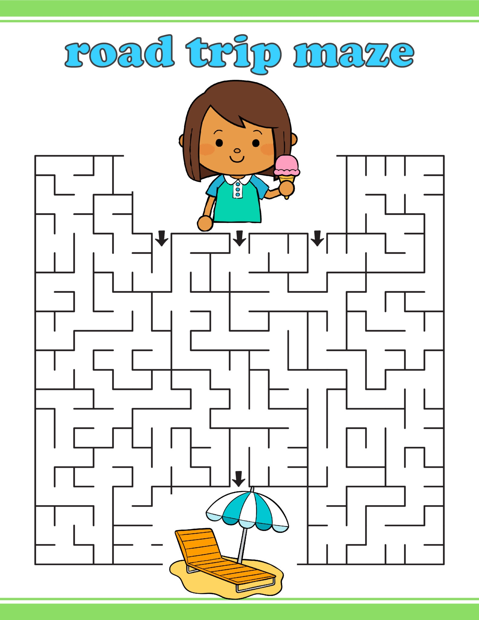 free printable car trip games for toddlers