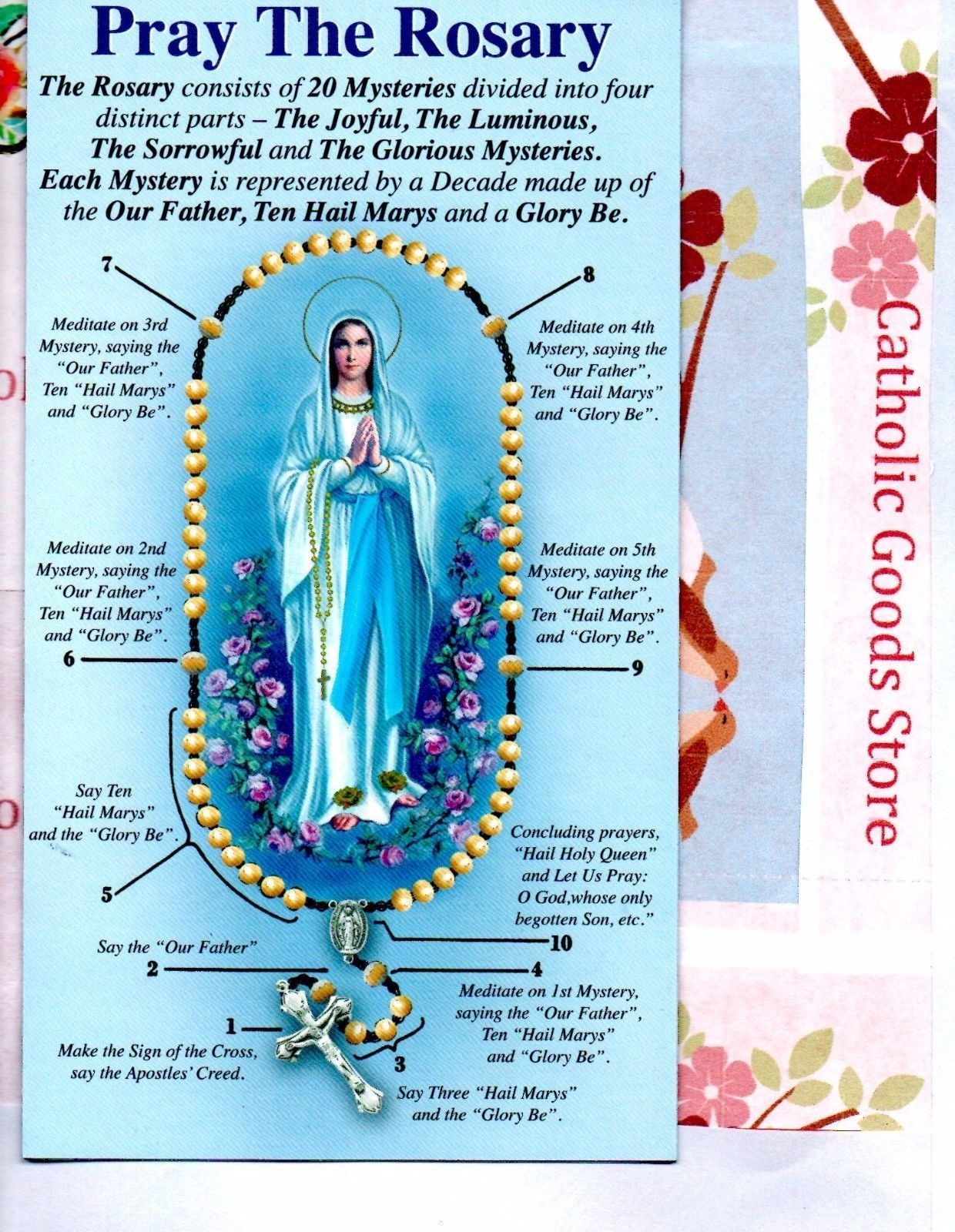 Rosary Prayer Printable Mysteries Of The Rosary Dev onallcylinders