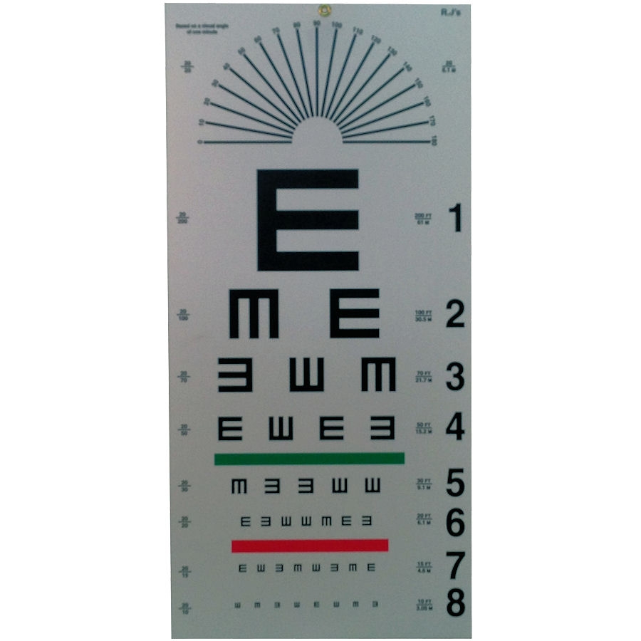 Rosenbaum Pocket Screener Eye Chart Worksheets Library