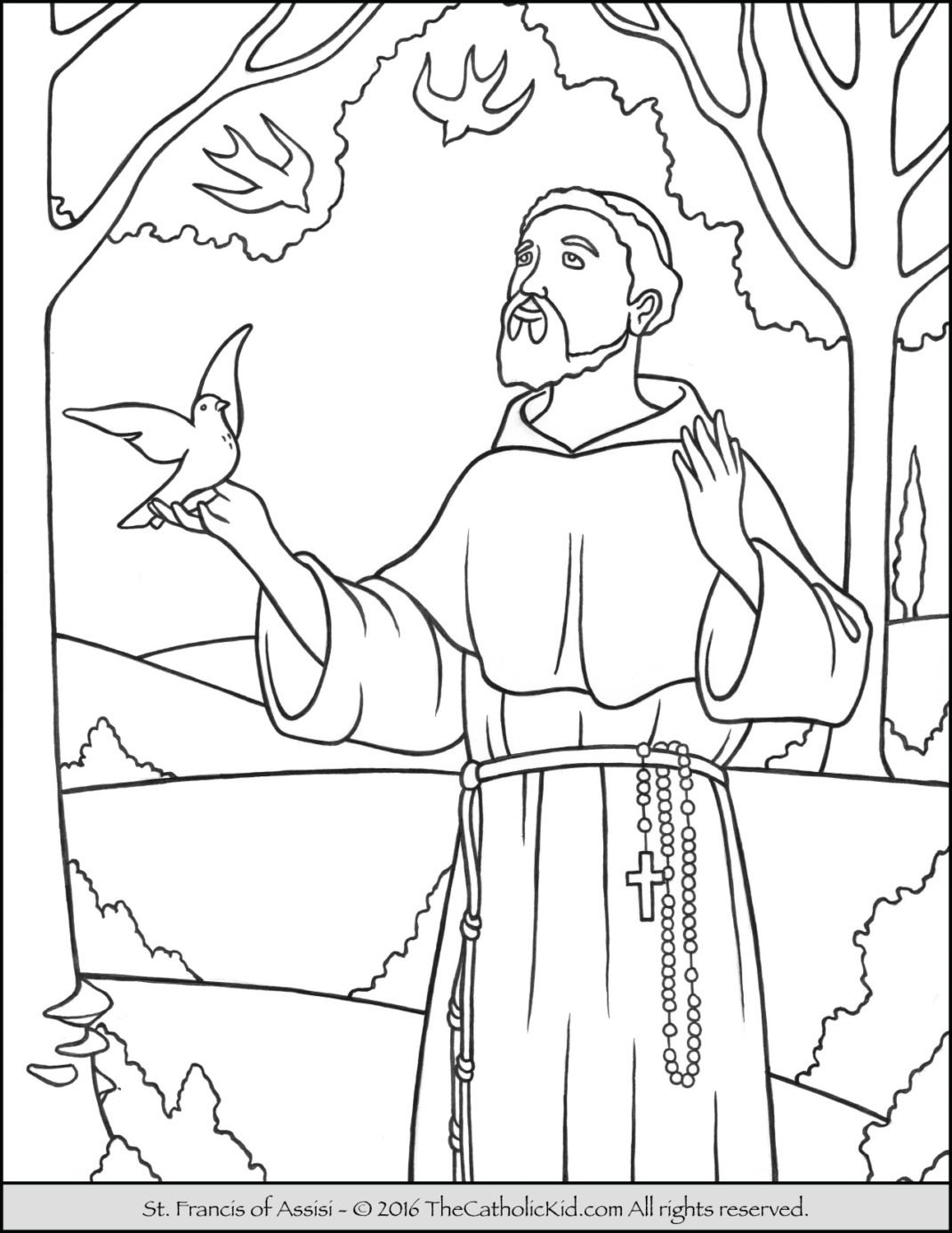 Saint Francis Of Assisi Download Pack TheCatholicKid