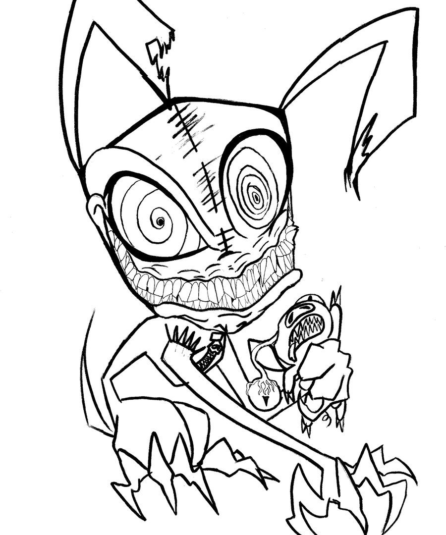 Scary Halloween Printable Coloring Pages At GetColorings Free 