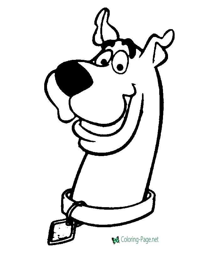 printable pictures of scooby doo