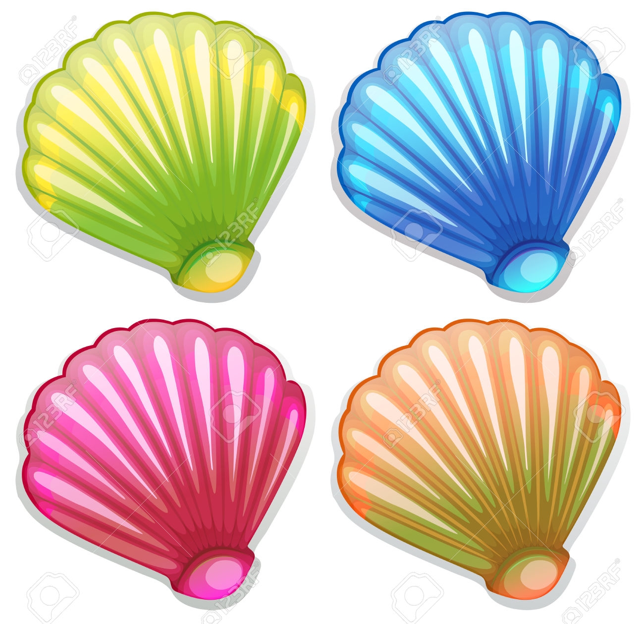 Seashells Clipart Clipground