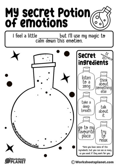printable worksheets social emotional learning activities pdf