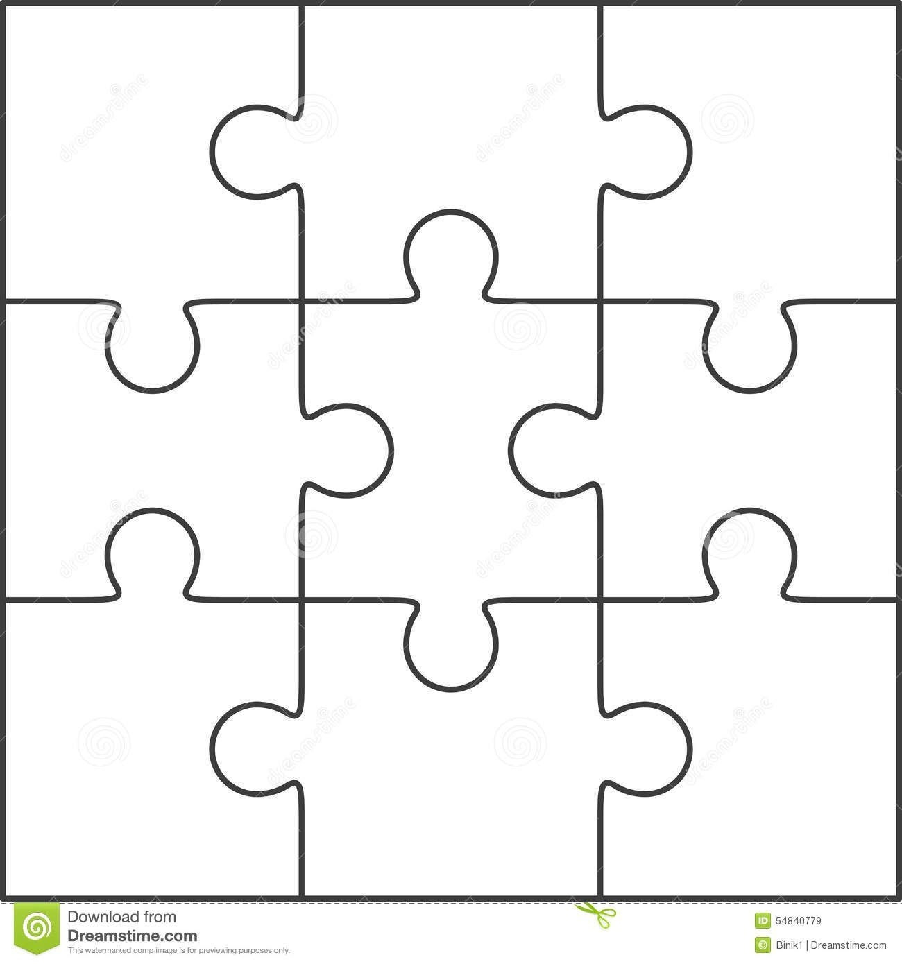 Simple Jigsaw Puzzle Template Sogeum Web