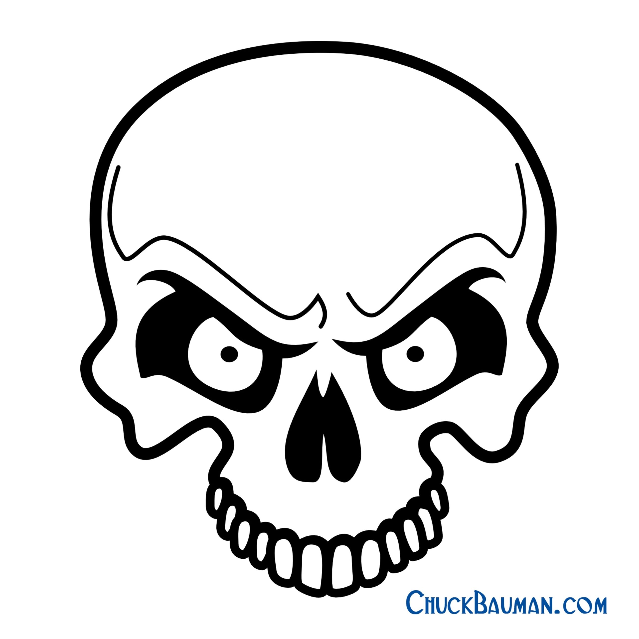 Skull Stencils Free Printable Free Printable