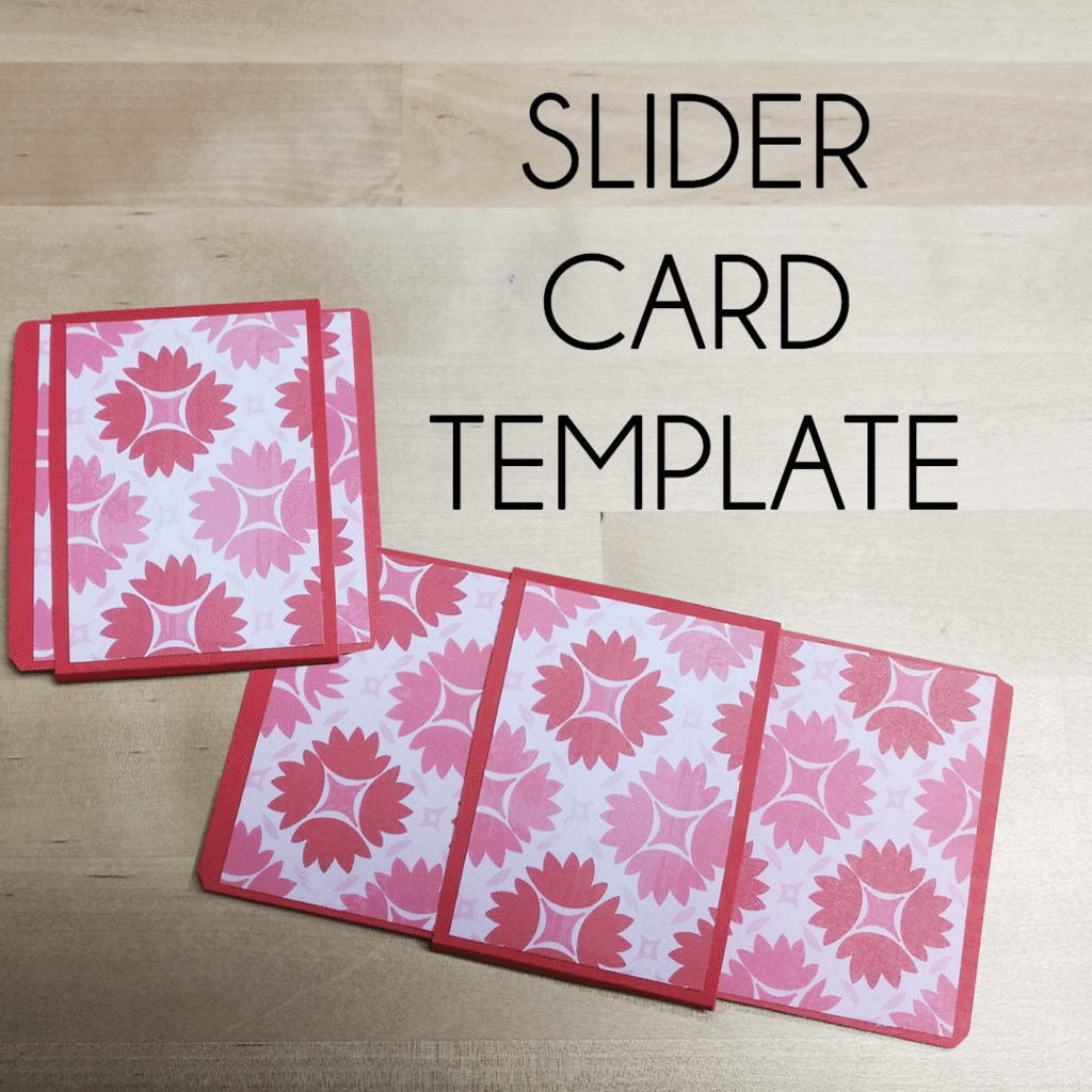 printable slider card template