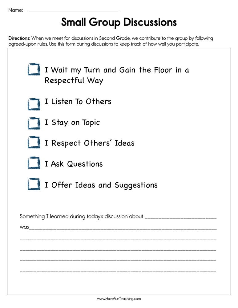 names activity for small group printable