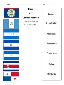 nicaragua activities printable
