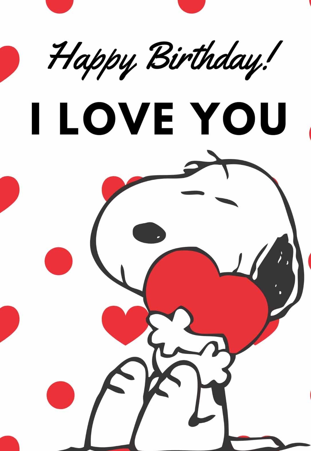 Snoopy Printable Birthday Cards PRINTBIRTHDAY CARDS