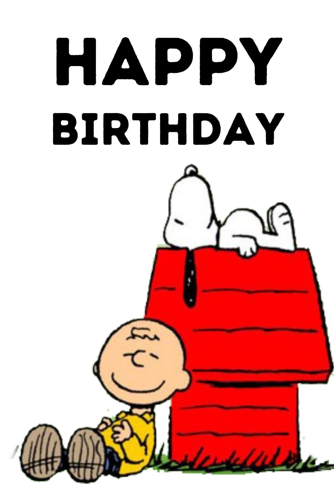 Snoopy Printable Birthday Cards PRINTBIRTHDAY CARDS