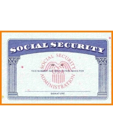 printable social security card template pdf free