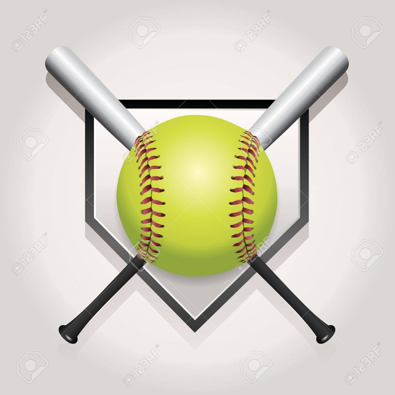 free printable softball pictures