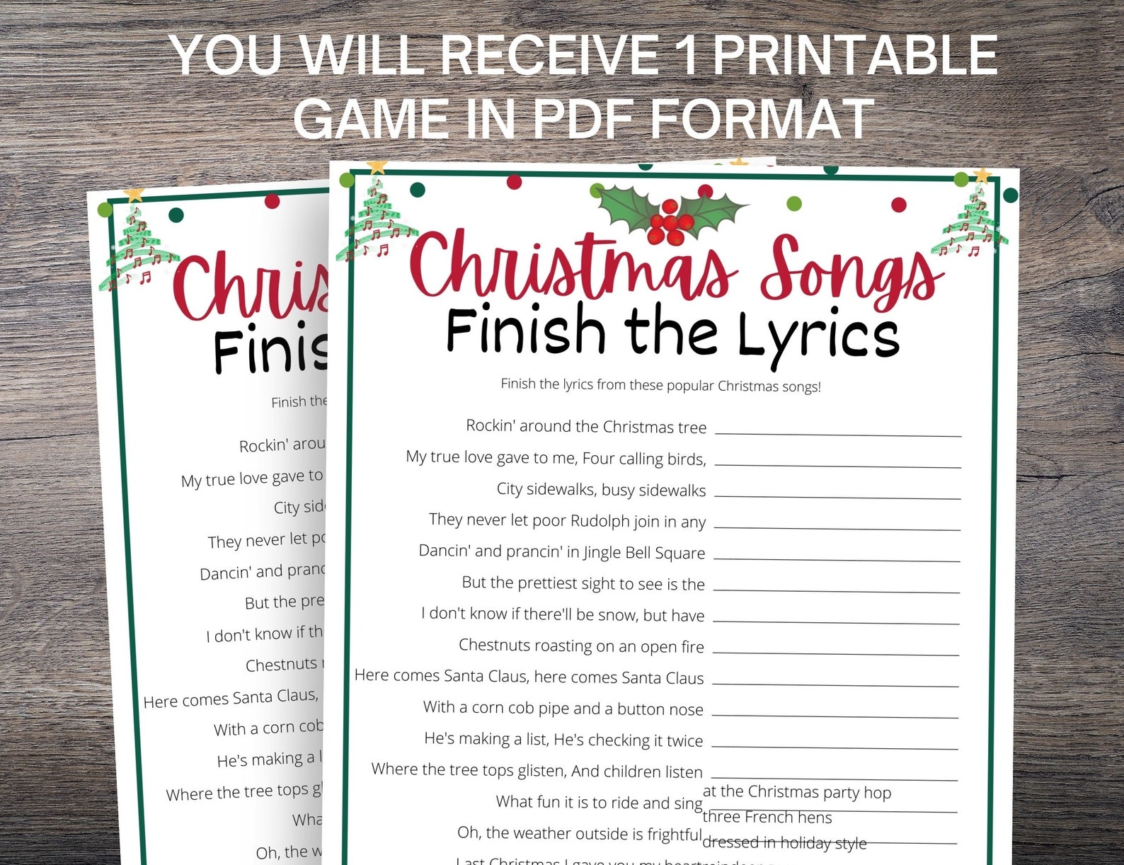 Song Lyrics Printable Christmas Finish Hot Sex Picture