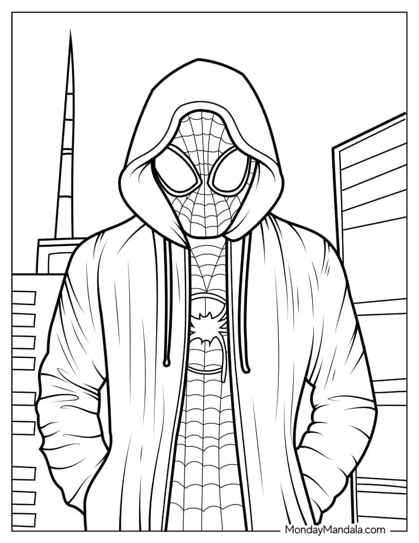 spider man printable pictures
