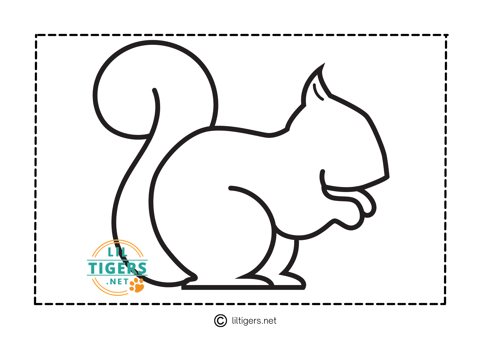 Squirrel Free Printable Artofit