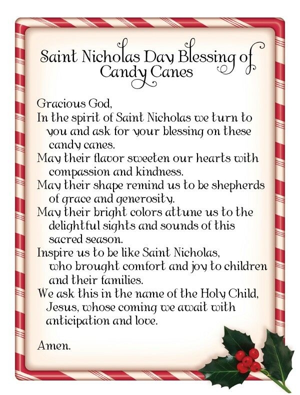 St Nicholas Prayer Printable Printable Word Searches