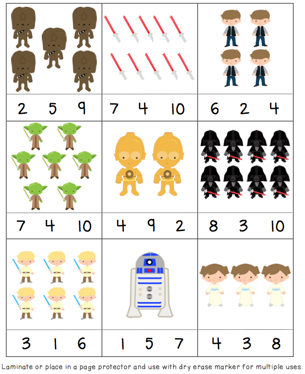 Star Wars Printable Activities