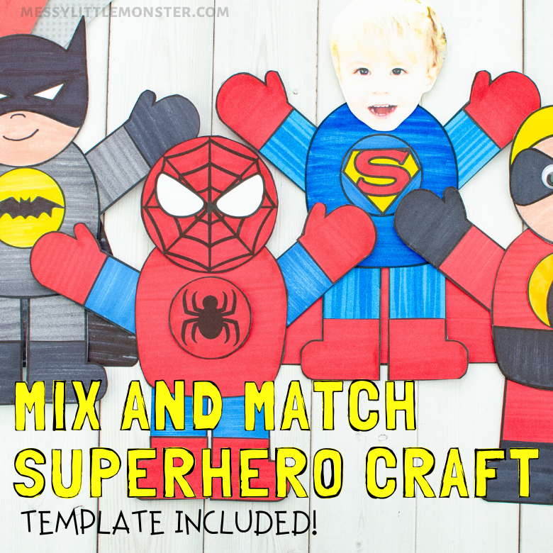 superhero printable activities