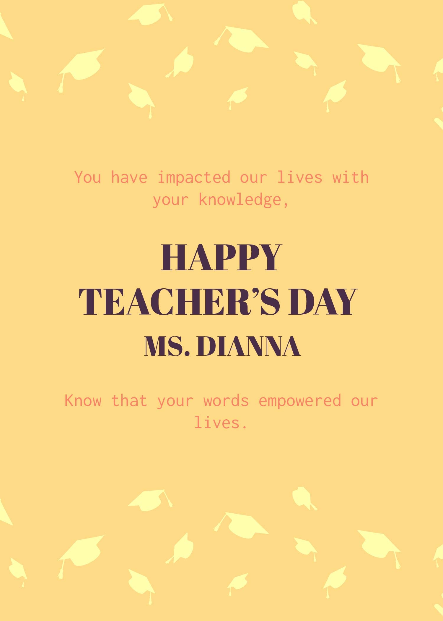 Teacher 39 s Day Templates In Publisher FREE Download Template
