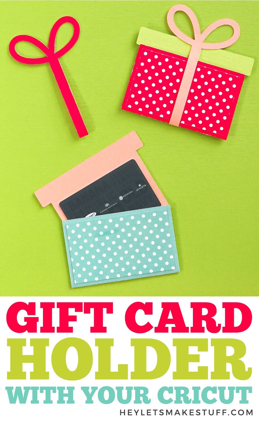 gift card holder printable template