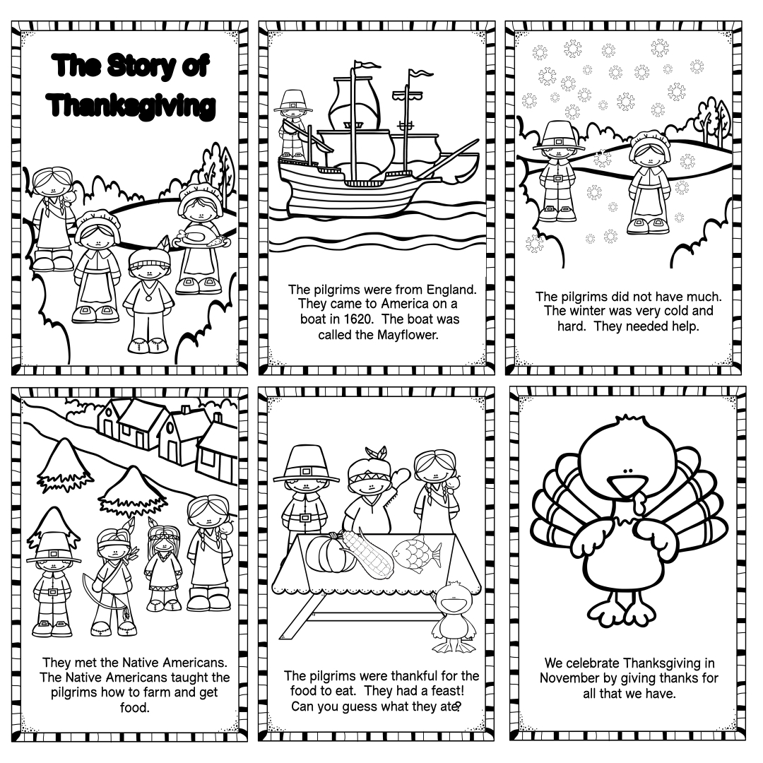 Thanksgiving Printable Story