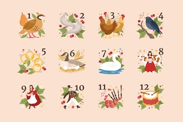 The 12 Days Of Christmas Clip Art Images 3900661