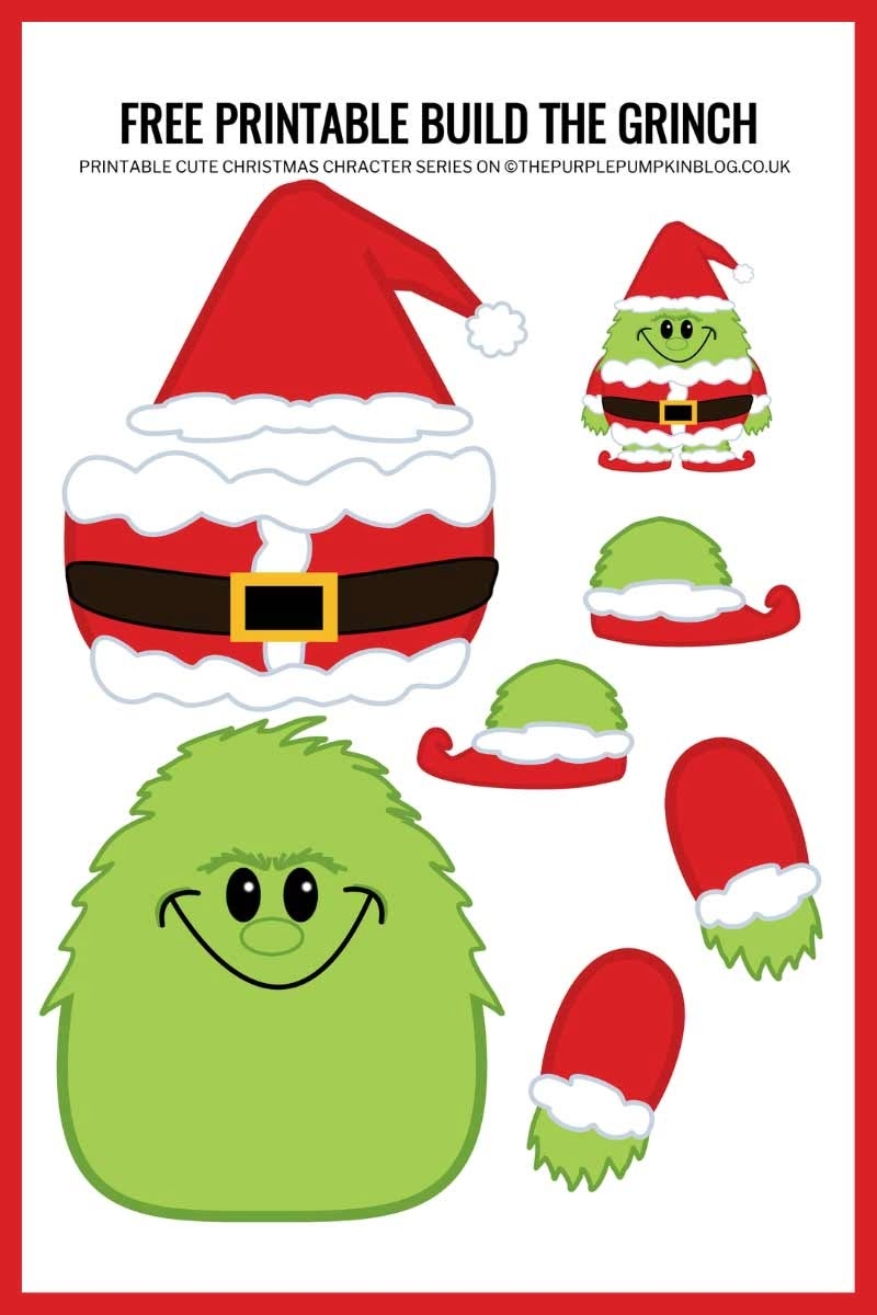 The Grinch Printable Template Free Printable