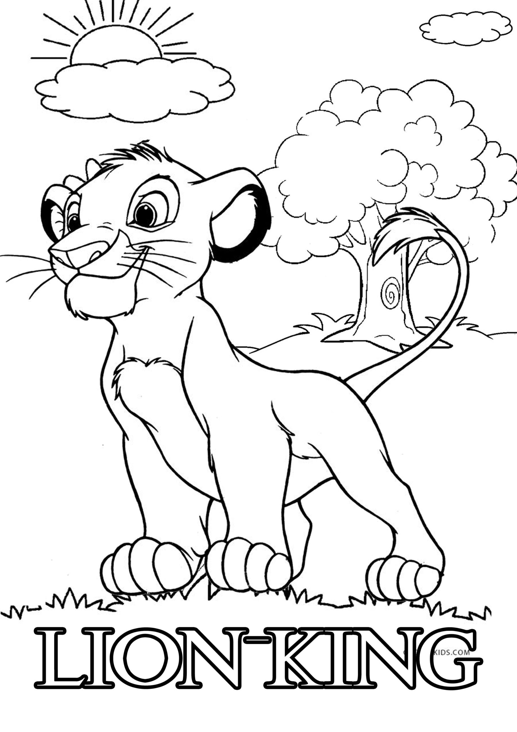 The Lion King Coloring Pages