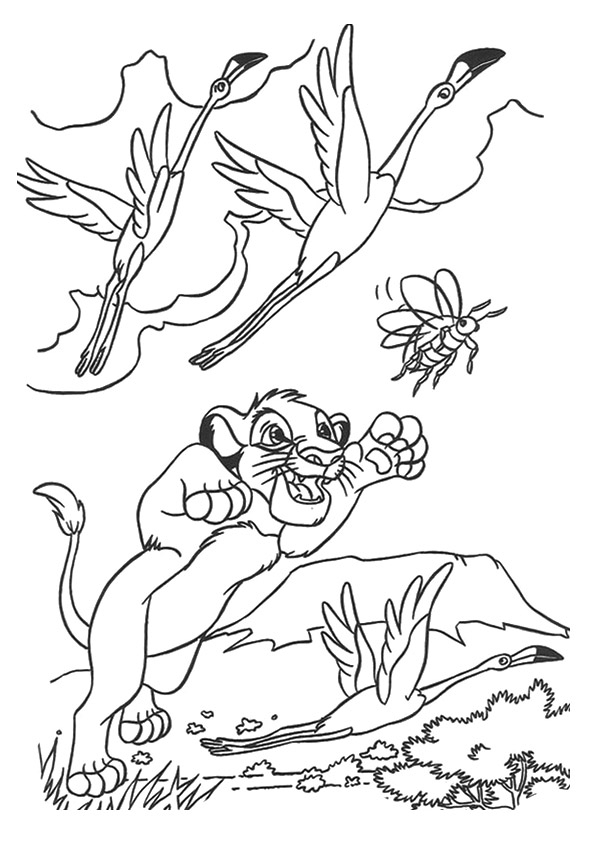 lion king coloring books