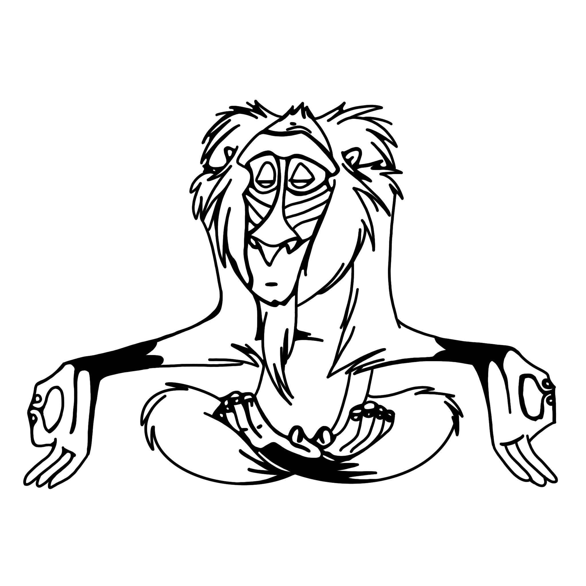 The Lion King Scar Coloring Pages Coloring Pages