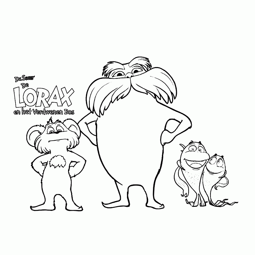 The Lorax Printables