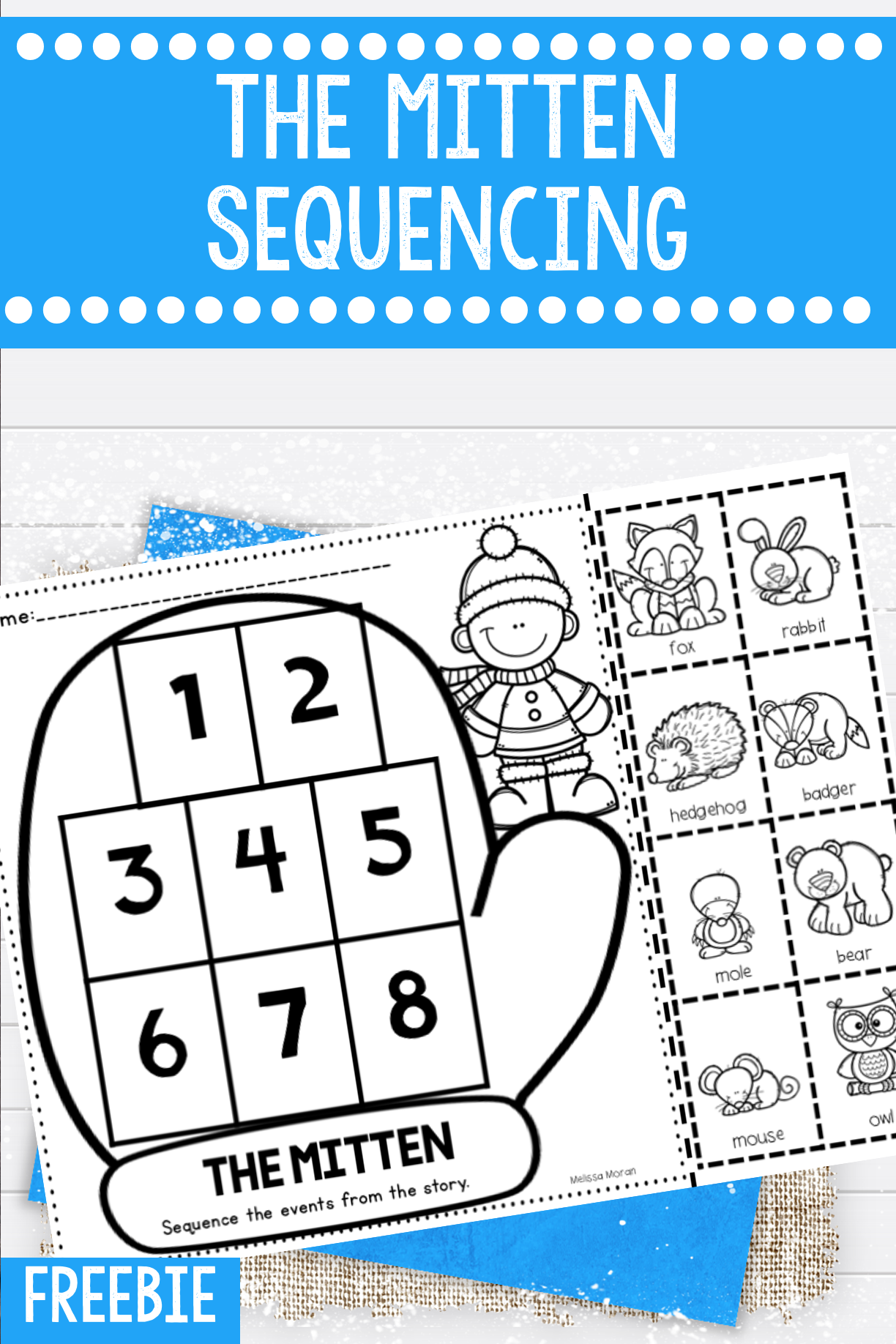 The Mitten Activities For Kindergarten Emergency Sub Plans And A
