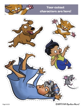 The Napping House Book Companion Printable Activities For Speech 