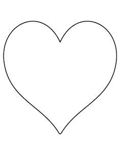 The Outline Of A Heart Is Shown In Black And White With One Side Drawn Out