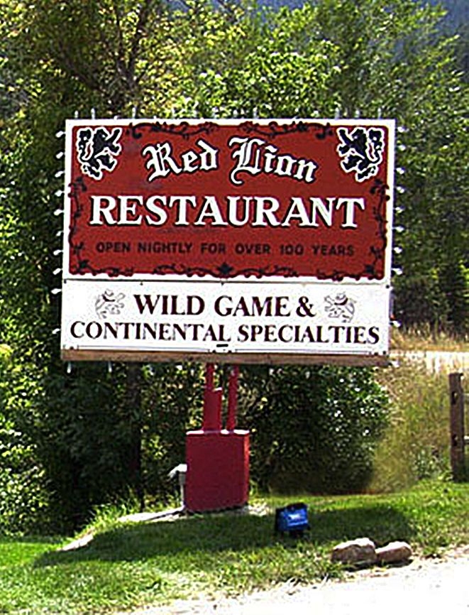 The Red Lion Inn Up Boulder Canyon Above Boulder CO boulderinn 