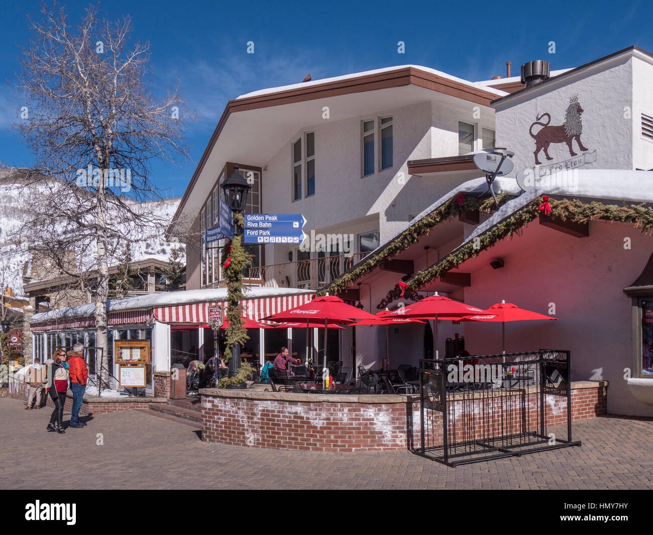 The Red Lion Vail Village Winter Vail Ski Resort Vail Colorado