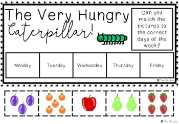 printable the very hungry caterpillar sequencing activities