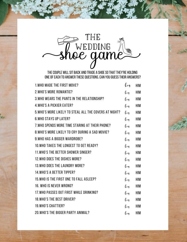free printable bridal shower game what was the bride wearing