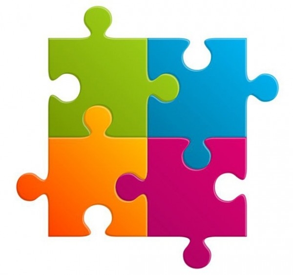 Three Piece Jigsaw Puzzle Template Download Free Puzzle Images