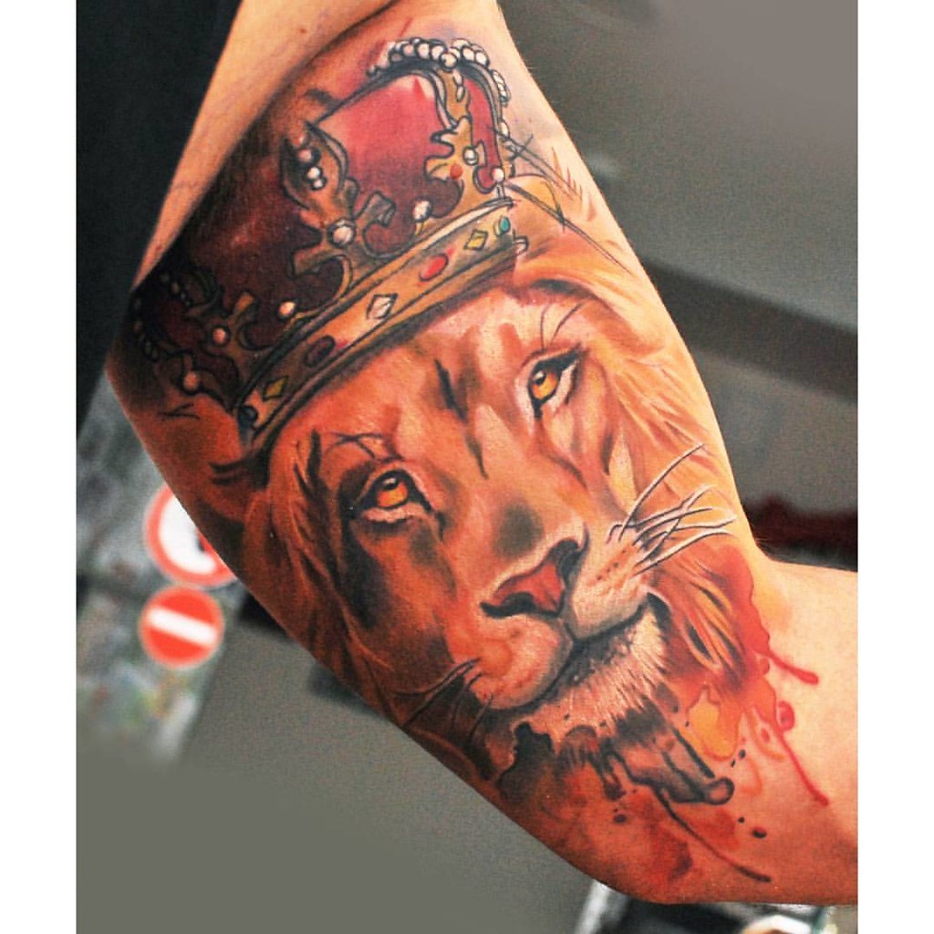 Top 121 Lion Tattoo Color Spcminer