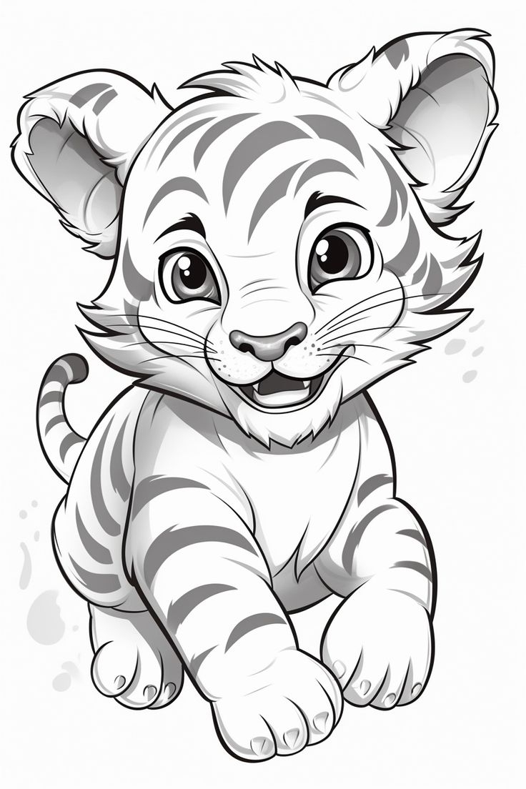 printable tiger pictures