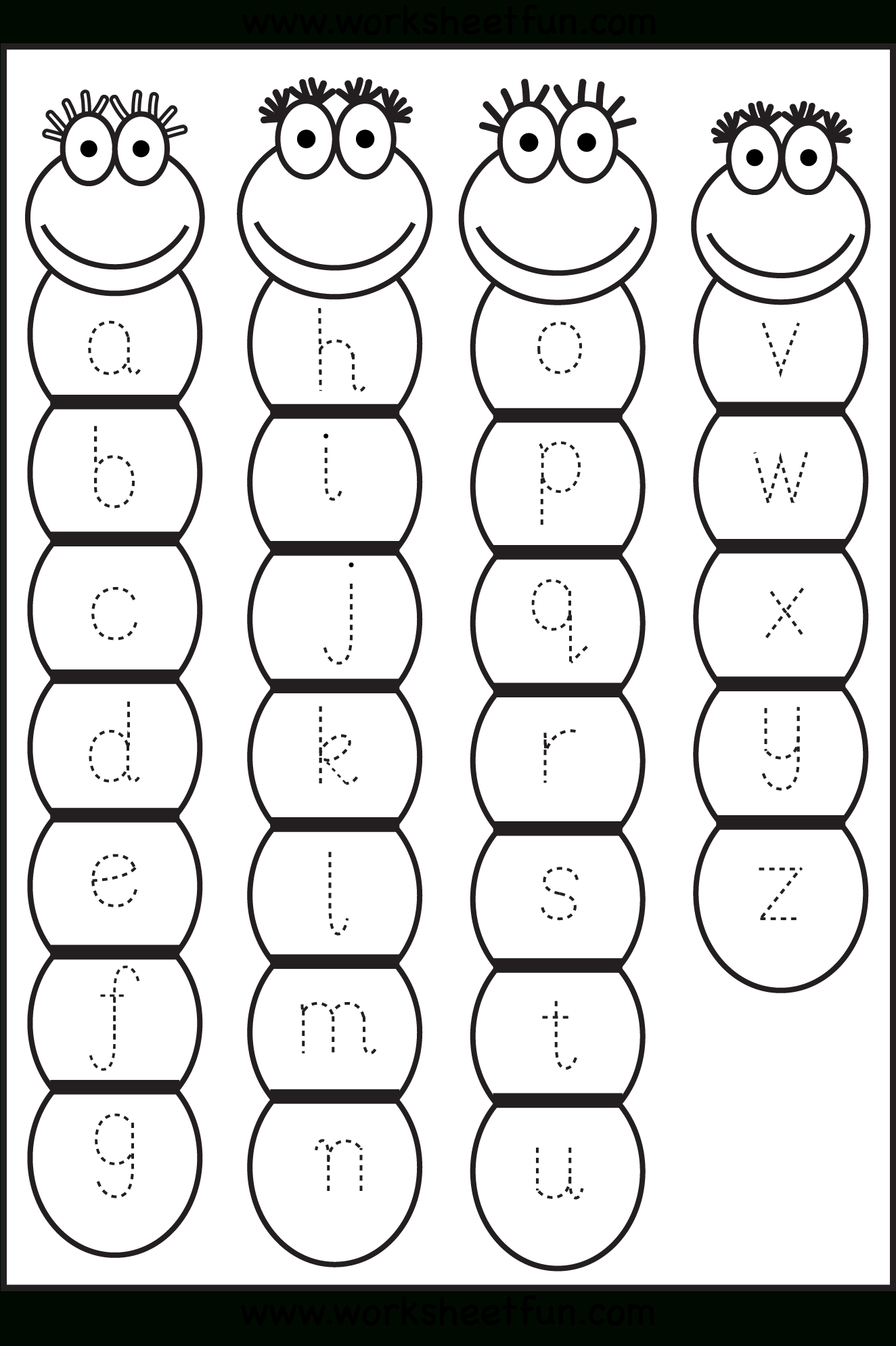Traceable Letters And Numbers For Preschoolers