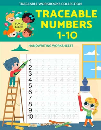 numbers 1 10 handwriting worksheets