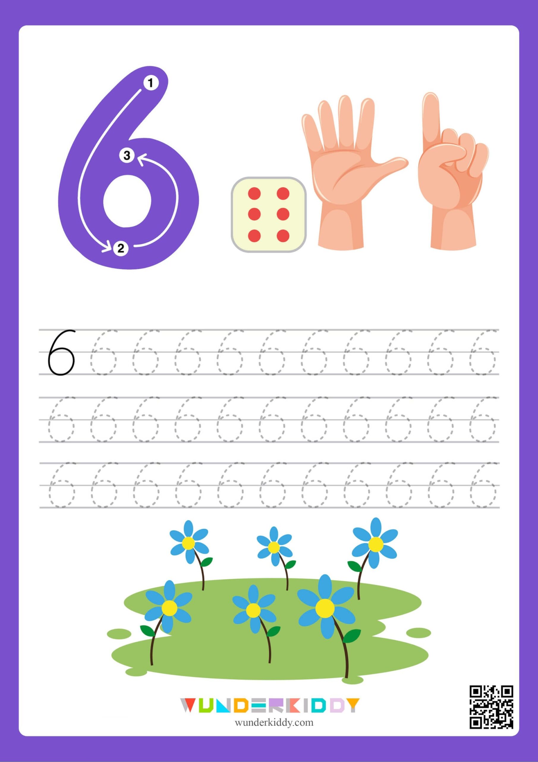Traceable Numbers 1 10 Worksheets