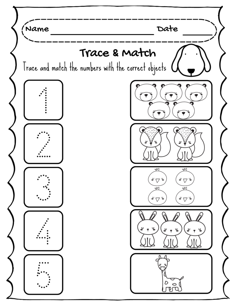 Tracing Numbers 1 5 Number Tracing Worksheets Numbers 1 5 Made By 